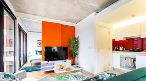 Image of Stylish 1-Bed Apartment with Large Balcony
