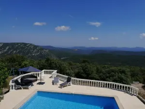 Image of Maison Indépendante Avec Piscine ET VUE Panoramique Jusqu'à LA Méditerranée