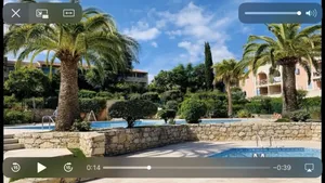 Image of 2P Terrasse vue piscine et jardin tropical La Croix Valmer