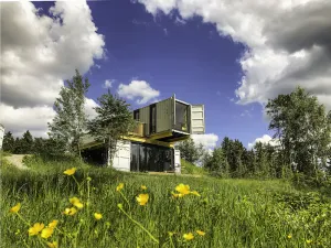 Image of BERGHEIM container lofts, holidays directly in the ski & bike world, house \"Flat\"