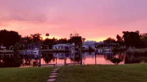 Image of Waterfront Home w\/ Private Boat Dock On  Lagoon