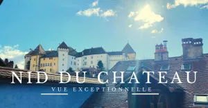 Image of Nid du chateau parking et vue magnifique