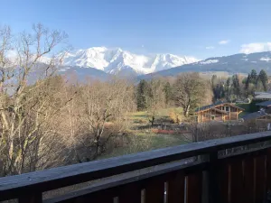 Image of Rare pearl with view of Mont-Blanc