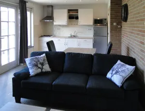 Image of Holiday house near the beach and dunes of Callantsoog, decided on private property.