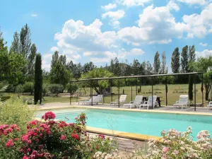 Image of Lovely apartment in villa with WIFI, pool, patio, pets allowed, panoramic view and parking