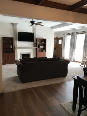 Image of This home is located in beautiful Parke County, a rustic and charming setting.