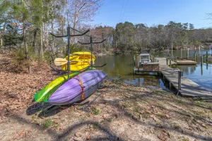 Image of Private Creek Retreat w\/ king suite, firepit, kayaks