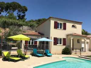 Image of Villa With Private Pool In The Village Of Margon In Heart Of Wine Making Region