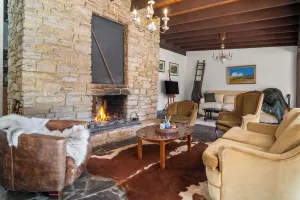 Image of Sandstone Cottage With Cozy Open Fireplace in the Heart of Robertson