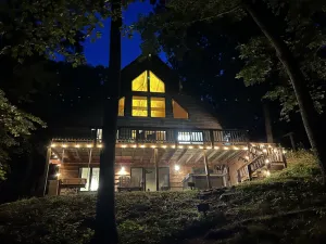 Image of Fire pit! Hot tub! Game room! Kayaks!