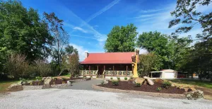 Image of The Eagle Cabin in Sunset Valley on the White River