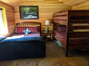 Image of Family Cabin in the Woods, See the Northern Lights