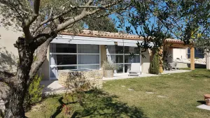 Image of \"Countryside in town\" Cottage with heated pool and jacuzzi \"\" 3 stars \"