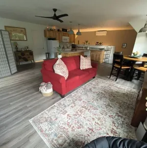 Image of Tranquil Studio Apartment with Mountain Views.