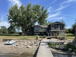 Image of Relaxing Lake House, Private Beach\/Yard, Dock, Jetski Lift, Continental Breakfst