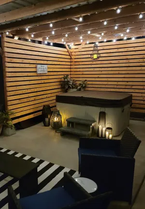 Image of Cheerful desert oasis home with a privacy hot tub! 1 minute to new hospital!