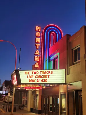 Image of Historic Montana Theater-Movie Themed Apartment