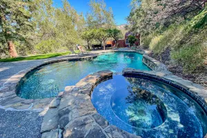 Image of Secluded home with private saltwater pool, spa & amazing view - dog-friendly
