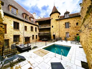 Image of Sympathetically restored old school in a mediaeval village