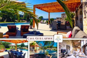Image of Casa Guillarmou - Évasion Enchantée avec Piscine Chauffée, Spa & Clim - Vue Exceptionnelle