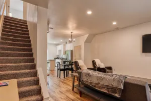 Image of Sheridan Sanctuary: Chic 3BR Suite, Prime Location