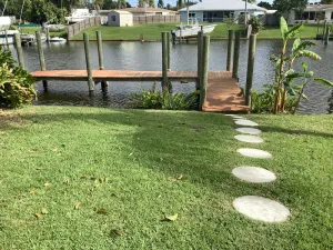 Image of Port ST Lucie River front home with private dock