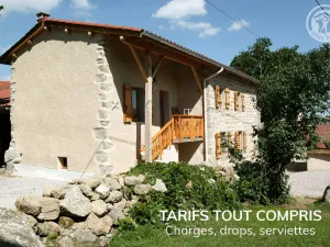 Image of Charming Farmhouse Getaway with Terrace, Mezzanine, and Pet-Friendly Garden