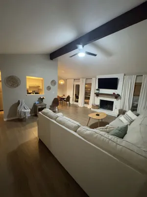 Image of Cozy home w\/outdoor area+firepit