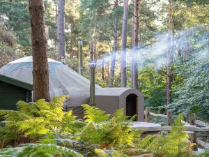 Image of Go off grid and completely submerge in this luxury accommodation complete with hot tub.