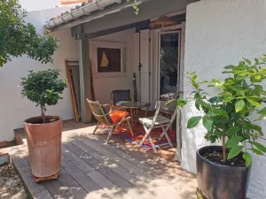 Image of Double house interior patio 100m from the dune 8 to 9 pers