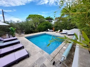 Image of Villa Ste Maxime for 8 to 10 pers -5 mn from the beach - Heated swimming pool -clim