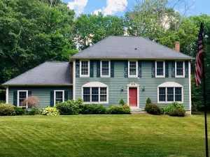 Image of Beautiful Colonial Home in a Peaceful Setting Bordering Natchaug State Forest