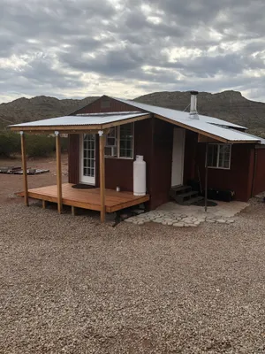 Image of TIN   ROOFED   CABIN White Sands National Park