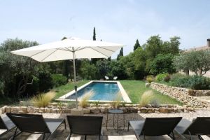 Image of property in les baux de provence, private pool, magnificent view, ideal for 10 people in the alpilles.