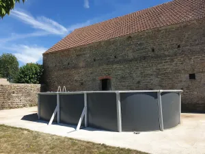 Image of 5-person house (ideal for families): above-ground pool installation in 2022