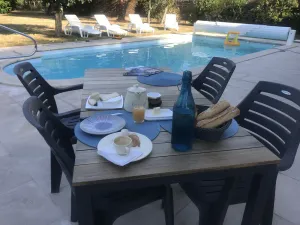 Image of Gite 8-10 P, private pool, large garden, Surf, 15 min Montalivet Vignoble Médoc