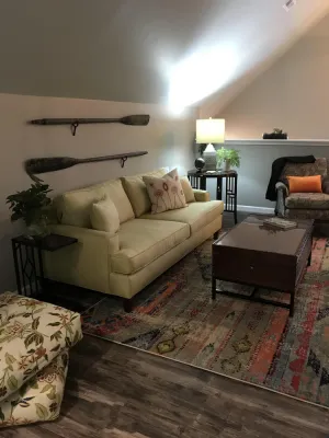 Image of Light and airy contemporary guest house with private deck and parking.