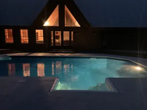 Image of Secluded, Peaceful Cabin Home With Pool