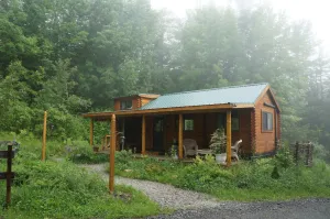Image of Moonlight Woods - Gardener's Log Cabin