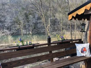 Image of #ContemplationCabin on the Jacks Fork River!