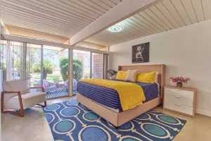 Image of Colorful Comfortable Classic Mid Century Palm Desert Retreat