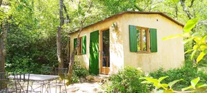 Image of Maisonette on shady plot with swimming pool near the village