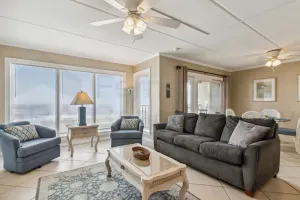 Image of Top floor Oceanfront condo that has spectacular ocean views and sunrises. This condo sleeps 6.