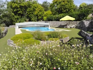 Image of Renovated stone watch tower with private pool