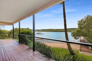 Image of Absolute Water Front with Private Pontoon for Fishing, Boating and Crabbing!