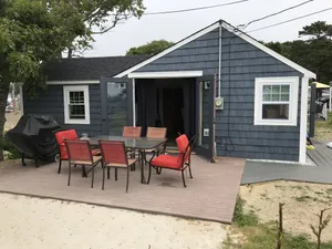 Image of Location!!!  Just 100 yards to the beach!!!  A true walk to the beach cottage