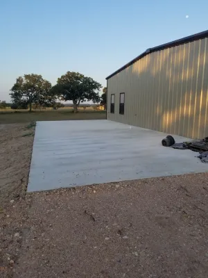 Image of RV space- concrete pad