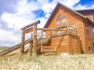 Image of Sleeps 10 Discover serenity in our 3-bedroom cabin near Duchesne