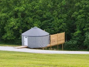 Image of The Hummingbird  is a Stylish 20ft Yurt house!