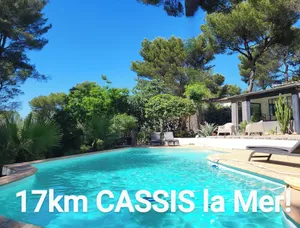 Image of CASSIS 18KM MAS OASIS VERDURE FABULEUX HAVRE PAIX RARE PISCINE JETS DÉCOR ZEN